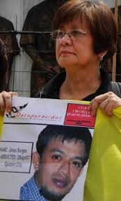 Edith Burgos, wife of press freedom icon Jose Burgos Jr. and mother of Jonas Burgos, who was never seen since he was abducted by persons suspected to be ... - Edith-Burgos