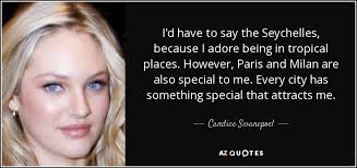 TOP 25 QUOTES BY CANDICE SWANEPOEL | A-Z Quotes via Relatably.com