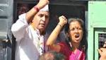 Supriya Sule injured police stop