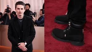 Timothée Chalamet Brings His Love for Chrome Hearts and Timberland Boots to the 2026 Golden Globes