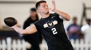 Diego Pavia's Vanderbilt Pro Day Highlights