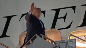 Trump returns on older Air Force One from Turkey