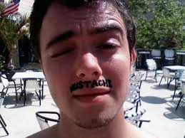 Image result for mustache tattoo