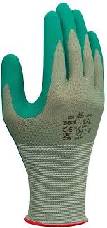 Showa 383 ebt nitrile work gloves size 10/XXL - 12 pairs ...