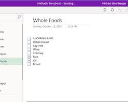 Imagem De Microsoft Onenote Interface