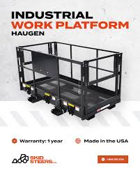 The Industrial Work Platform by Haugen is designed to make ...