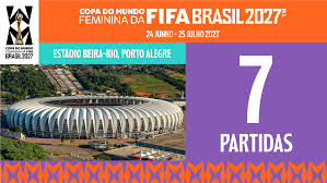 Calendário de jogos da Copa do Mundo Feminina da FIFA 2027™ é divulgado e Beira-Rio sediará sete jogos