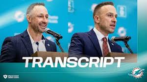 Transcript: HC Jeff Hafley and GM Jon-Eric Sullivan Introductory Press Conference - Jan. 22