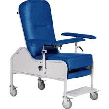 Wheeled Reclining Blood Drawing Chair | Medicus Health