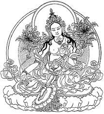 Image result for mother mary, quan yin, green and white tara