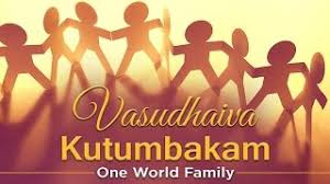 Image result for The whole world is one family.