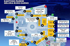 Ini kapasitas parkir untuk kendaraan pribadi di GBK
