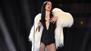 Dua Lipa’s Backless Bodysuit Look Steals the Show at Brit Awards
