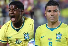 Casemiro x Endrick: o vilão e o mocinho da seleção de Ancelotti