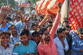 India's Uttar Pradesh state raises workers' wages amid protests over pay