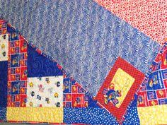 Résultat de recherche d'images pour "KU Jayhawk appliqued quilt"