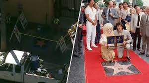 Dolly Parton's Hollywood Walk of Fame star was apparently vandalized