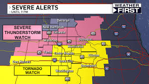 Severe Thunderstorm Watch in Iowa