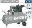 Powair industrie 3cv 100l