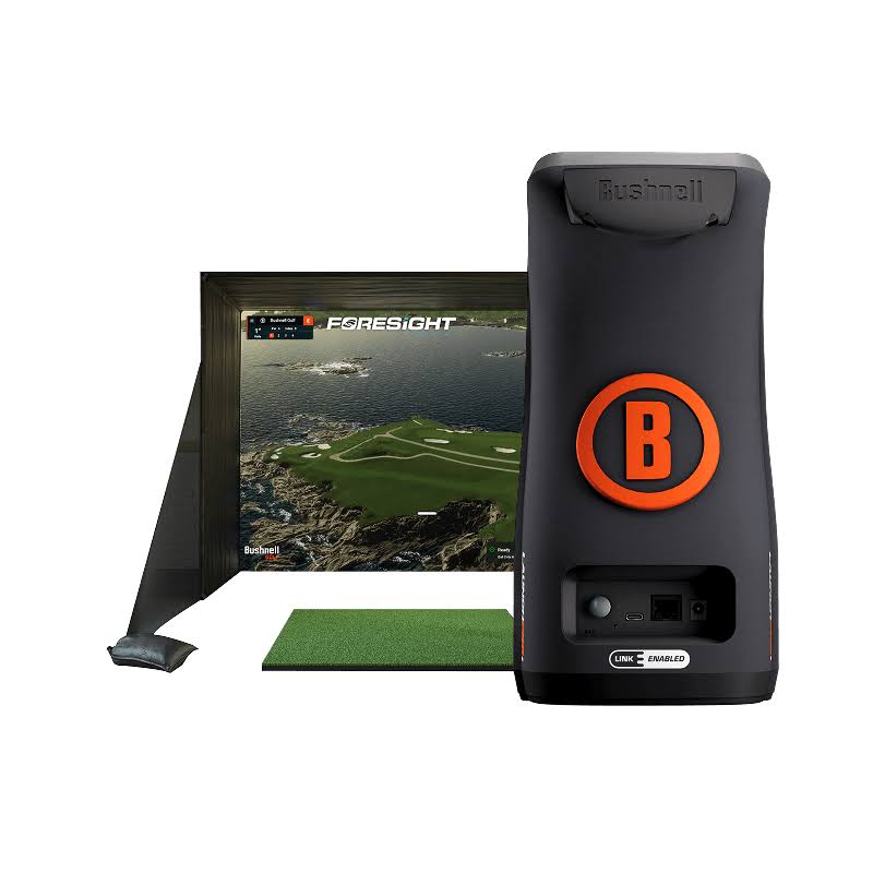 Bushnell Golf Home Simulator Launch Pro Bundle – With Net