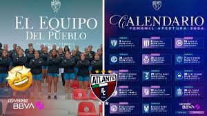 Atlante Femenil presenta su plantilla para debutar en el nuevo formato de la Liga Femenil BBVA MX