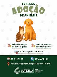 Sama promove mais uma edição da feira de adoção de pets