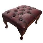 Oxblood footstool Sydney