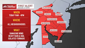 Severe Weather Threatens Philadelphia Region in May 2025