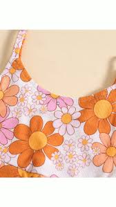 Amazon.com: Dcohmch Toddler Girl Bell Bottom Jumpsuit Sleeveless Romper Pants Flower Halter Overalls Summer Clothes 1-5T (Lavender, 12-18 Months): Clothing, Shoes & Jewelry