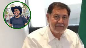 Noroña arremete contra Felipe Calderón: Este es el millonario sueldo que gana su hijo en la CFE