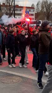 Fanikulttuuri | Jalkapallokannattajat häiritsivät liikennettä Oulunkylässä – paikalla mellakkapoliisi ja ratsupoliisi