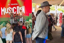 Tom Hanks Jams Out at Stagecoach as Son Chet Performs Song with ‘Forrest Gump’ Video