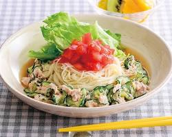 ツナとトマトのサラダ仕立て