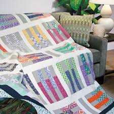 Résultat de recherche d'images pour "jelly roll strip quilt pattern"