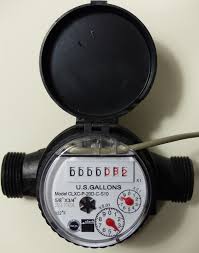 Clark CLXC-P Series Single Jet Totalizing Water Meter