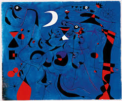 Resultado de imagen para joan miró Vuelo de pájaro al Claro de Luna