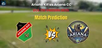 Who will Win Ariana KIF vs Ariana CC? Match Prediction – ECS T10 Sweden 2025