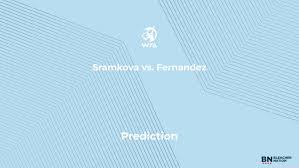 Sramkova vs. Fernandez Prediction at the Kinoshita Group Japan Open - Thursday, October 16