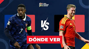 Francia vs. Bélgica. Partido UEFA Nations League HOY ONLINE 2026