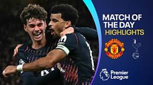 manchester united f.c. vs tottenham standings