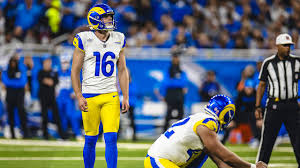 HIGHLIGHTS: Rams K Joshua Karty's first career field goal attempt is good 
from 41 yards out against the Lions