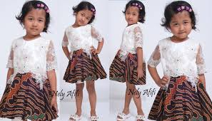 Hasil gambar untuk contoh model kebaya anak modern