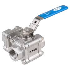 Three-Way Threaded Ball Valves – Kace Valves