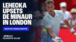 Highlights: Lehecka downs De Minaur at Queen’s Club