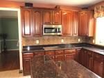 Tan brown granite backsplash california