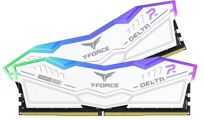 Teamgroup T-force Delta Rgb 16GB 288-Pin PC RAM DDR5 6000 Memory FF4D516G6000HC38ADC01
