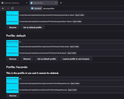 Firefox Telemetry Settings vs LibreWolf No Telemetryの画像