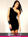 Robe de soire courte pour femme sur