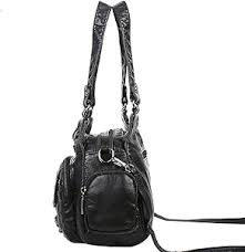 Amazon.com: Sfly Women Satchel Shoulder Bag Washed Synthetic Leather Handbag Retro Soft Leather Tote Bag Ladies Hobo bag : Clothing, Shoes & Jewelry - Product from Amazon.com