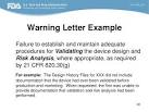 FDA Warning Letters Archives - Ofni Systems